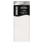 Carta velina - 20 gr - 50 x 76 cm - bianco - busta 5 fogli - Deco - 12283/01 - 8004957122831 - DMwebShop