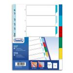 Divisori Neutri a 6 tacche - PP - A4 - colori assortiti - Favorit - 400132501 - 8006779029701 - DMwebShop
