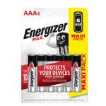 Pile ministilo AAA - 1,5 V - max - blister 6 pezzi - Energizer - E303341100 - 7638900437966 - DMwebShop
