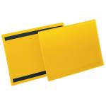Buste identificazione magnetiche - A4 - orizzontali (311 x 225 mm) giallo - conf.50 pezzi - Durable - 1745-04 - 4005546997001 - DMwebShop