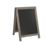 Lavagna Sandwich Nature - legno grigio - 85 x 54,5 x 44 cm - Securit - SBD-NG-85 - 8719075287736 - DMwebShop