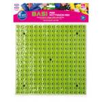 Base costruzioni Midi in ABS 25 x 25 cm colori assortiti - 8856