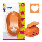Fustella motivo cuore dimensione sagoma 50 mm - 8878