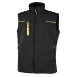 Gilet da lavoro Saturn nero giallo taglia XL - 10466