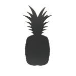 Lavagna da parete Silhouette forma ananas 49,3 x 23,6 cm nero - 5244
