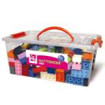 Mattoncini Midi da costruzione in ABS colori assortiti bauletto da 220 pezzi - 9024