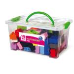 Mattoncini Midi da costruzione in ABS colori assortiti bauletto da 70 pezzi - 9031