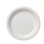 Piatti piano monouso Bio rotondo diametro 26 cm cellulosa canna da zucchero - 3809