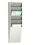 Portadepliant wall organizers a 6 tasche A4 verticali 23,6 x 8,3 x 71,2 cm - 4999