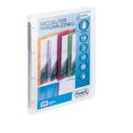 Raccoglitore personalizzabile Lumina 4 anelli tondi 15 mm 22 x 30 cm trasparente Favorit 100460713 - 895