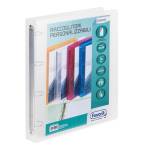 Raccoglitore personalizzabile Lumina 4 anelli tondi 30 mm 22 x 30 cm trasparente Favorit 100460714 - 888