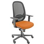 Seduta operativa Andy ANN con braccioli regolabili arancio - 7693