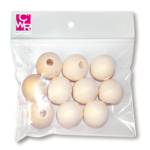 Sfere in legno naturale diametro 30 mm - 8710