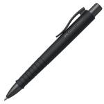 Penna a sfera a scatto Poly Ball Punta 0,7 mm fusto all black Faber Castell - 12597
