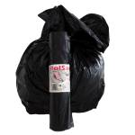 Sacchi 55 x 70 cm 38 lt 19 micron MDPE HDPE nero - 12260