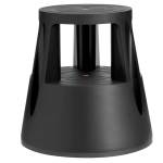 Sgabello Roll a step nero 24 x 45 x 45 cm Caimi - 13559