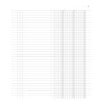 Registro inventari a 3 colonne 96 pagine 31 x 24,5 cm - 19620