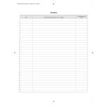 Registro rilevazione temperatura corporea 32 pagine 31x24,5 cm - 19778