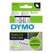 Nastro D1 450130 - 12 mm x 7 mt - nero-bianco - Dymo - S0720530 - 5411313450133 - DMwebShop