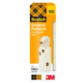 Nastro adesivo 508 - 1,9 cm x 33 mt - trasparente - torre 8 rotoli - Scotch - 7100336276 - 4001895919947 - DMwebShop