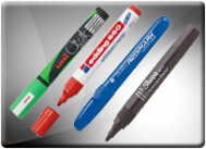 Marcatori - Marcatore Indelebile - marcatori indelebili - uniposca indelebile sui tessuti -  marcatori resistenti -  marcatori e pennarelli indelebili -  marcatore nero -  pennarelli e marcatori | DMwebShop