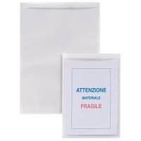 Buste autoadesive Iesti Strip - PVC - A5 - 15 x 21 cm - trasparente - conf. 5 pezzi - Sei Rota - 321521 - 8004972002118 - DMwebShop