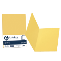 Cartelline semplici Luce - 200 gr - 25 x 34 cm - giallo sole - conf. 50 pezzi - Favini A50B664