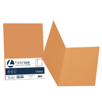 Cartelline semplici Luce - 200 gr - 25 x 34 cm - arancio - conf. 50 pezzi - Favini A50E664