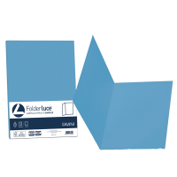 Cartelline semplici Luce - 200 gr - 25 x 34 cm - azzurro - conf. 50 pezzi - Favini A50G664
