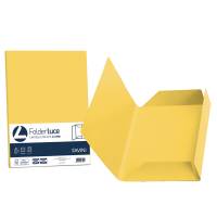 Cartelline 3 lembi Luce - 200 gr - 24,5 x 34,5 cm - giallo sole - conf. 25 pezzi - Favini - A50B434 - 8007057263213 - DMwebShop