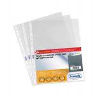 Buste forate Special PP - Superior - buccia - 22 x 30 cm - trasparente - conf. 50 pezzi - Favorit - 100460122 - 8006779006351 - DMwebShop
