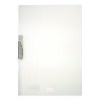 Cartellina con molla Clipper - 22 x 30 cm - trasparente neutro - Fellowes F007TN
