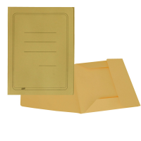 Cartelline 3 lembi con stampa cartoncino Manilla - 200 gr - 25 x 33 cm - giallo - conf. 50 pezzi - Cart. Garda - CG0111MLSXXAJ04 - 8001182001870 - DMwebShop