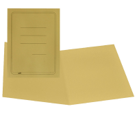 Cartelline semplici con stampa cartoncino Manilla - 145 gr - 25 x 34 cm - giallo - conf. 100 pezzi - Cart. Garda - CG0113MFSXXAK04 - DMwebShop