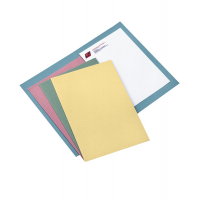 Cartelline semplici senza stampa cartoncino Manilla - 145 gr - 25 x 34 cm - azzurro - conf. 100 pezzi - Cart. Garda