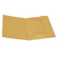 Cartelline 3 lembi - senza stampa - cartoncino Manilla - 200 gr - 25 x 33 cm - giallo - conf. 50 pezzi - Cart. Garda - CG0111MLXXXAJ04 - 8001182005595 - DMwebShop