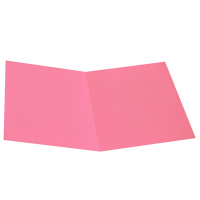 Cartelline semplici senza stampa cartoncino Manilla - 145 gr - 25 x 34 cm - rosa - conf. 100 pezzi - Cart. Garda