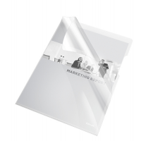 Cartelline a L PVC liscio - 21 x 29,7 cm - trasparente - conf. 25 pezzi - Esselte - 55430 - 5902812554304 - DMwebShop