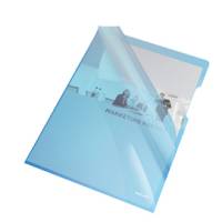 Cartelline a L PVC liscio - 21 x 29,7 cm - blu cristallo - conf. 25 pezzi - Esselte - 55435 - 5902812554359 - DMwebShop
