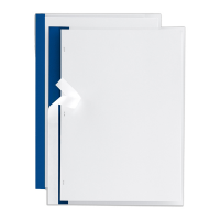 Cartelline Poli 200 PPL - 21 x 29,7 cm - trasparente dorso Blu - conf. 10 pezzi - Sei Rota - 66230507 - 8004972015729 - DMwebShop