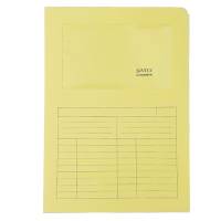 Cartelline a L con finestra Sintex - cartoncino - 120 gr - 22 x 31 cm - giallo - conf. 50 pezzi - Blasetti - 570 - 8007758005709 - DMwebShop