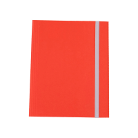 Cartella con elastico fibrone 3 lembi - 27 x 37 cm - rosso - conf. 5 pezzi - Cart. Garda - CG0075FEXXXAC02 - 8001182002761 - DMwebShop