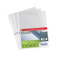 Buste forate Special Linear PP trasparenti 22x30 cm lisce confezione 50 pezzi Favorit 100460039 - 3202
