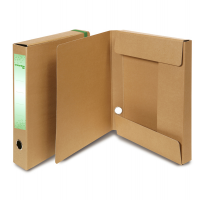 Scatola progetto con elastico - cartone FSC - dorso 6 cm - 25 x 35 cm - avana - Starline - FMCXCPECO06ELP - 8055731913572 - DMwebShop