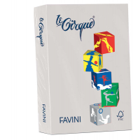 Carta Le Cirque - A4 - 160 gr - grigio pastello 109 - conf. 250 fogli - Favini - A74U304 - 8025478320698 - DMwebShop