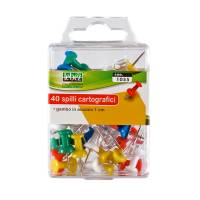 Spilli cartografici a clessidra - colori assortiti - conf. 40 pezzi - Lebez - 1055 - 8007509010556 - DMwebShop