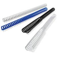 Dorsi ClickBind - riapribili - 12 mm - bianco - conf. 50 pezzi - Ibico - 388057E - 13465388057 - DMwebShop