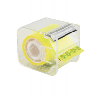 Nastro adesivo Memograph con dispenser - 50 mm x 10 mt - giallo - Eurocel - 021500632 - 8001814192679 - DMwebShop