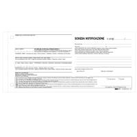 Scheda di notifica fogli snap - 25 fogli - 2 copie autoricalcanti - 10 x 22 cm - conf. 250 pezzi - Edipro - E5876N - CONFE5876NPZ250W - DMwebShop