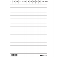 Schede in cartoncino rigate - 15 x 10,5 cm - verticale - conf. 100 pezzi - Edipro - E3103BL - 8023328310318 - DMwebShop